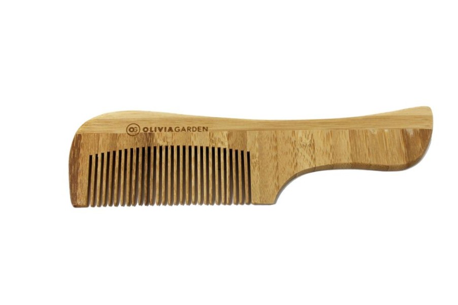 Parrucchiere - Barber Olivia Garden | Olivia Garden Bamboo Touch Pettine Con Manico Id1051