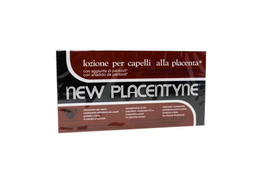 Capelli Linea Italiana | Linea Italiana New Placentyne Lozione Rinforzante Per Capelli Alla Placenta 12 Fiale Da 10 Ml