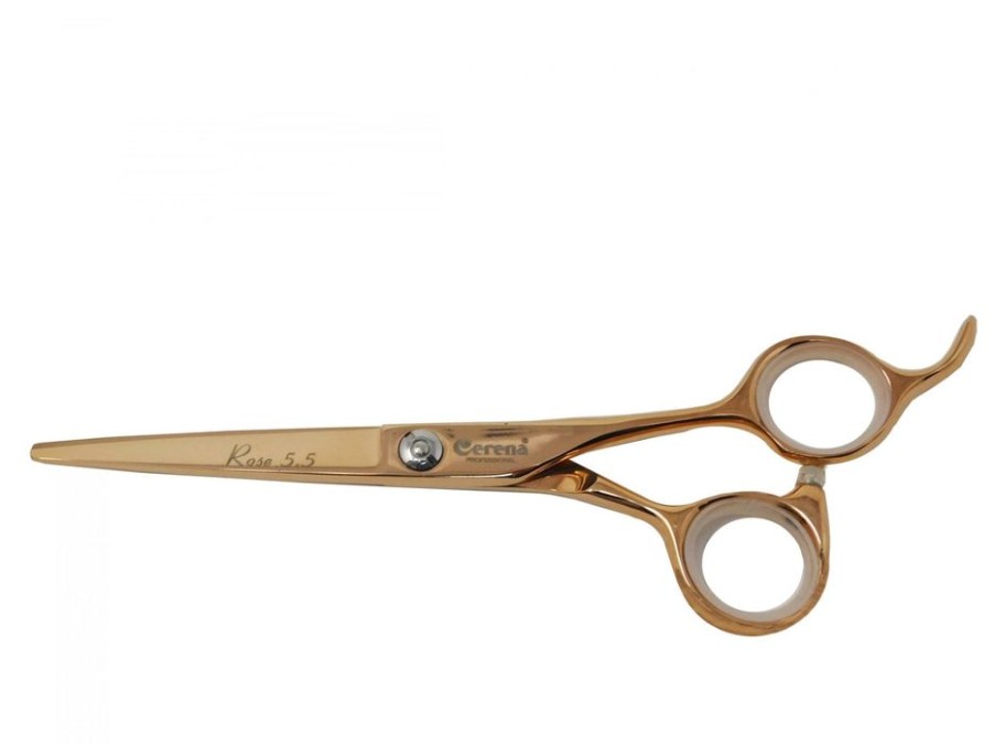 Parrucchiere - Barber Cerena Solingen | Cerena Forbici Da Taglio Per Capelli Rose Gold 5,5