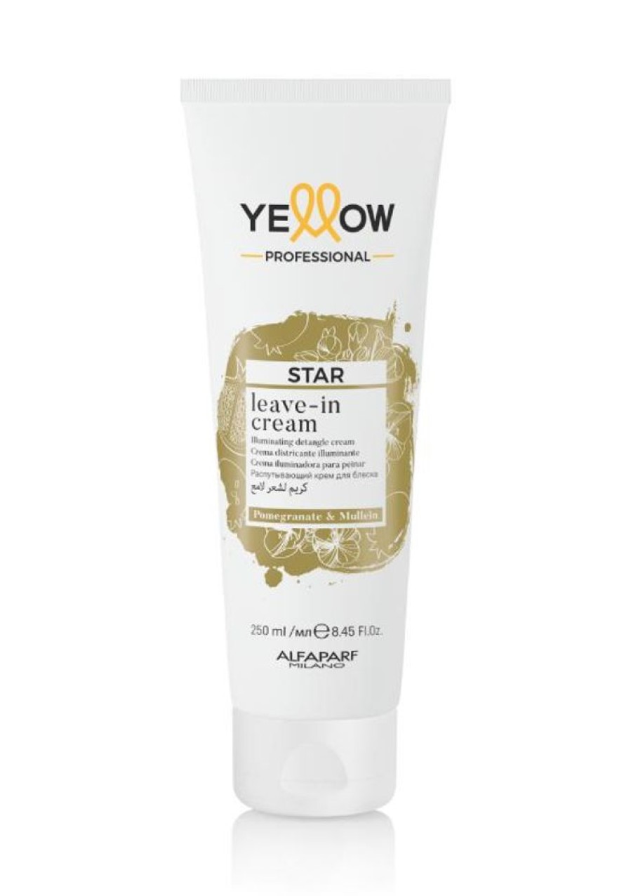 Capelli Alfaparf Yellow | Alfaparf Yellow Star Leave In Cream Crema Districante Illuminante Per Capelli 250 Ml