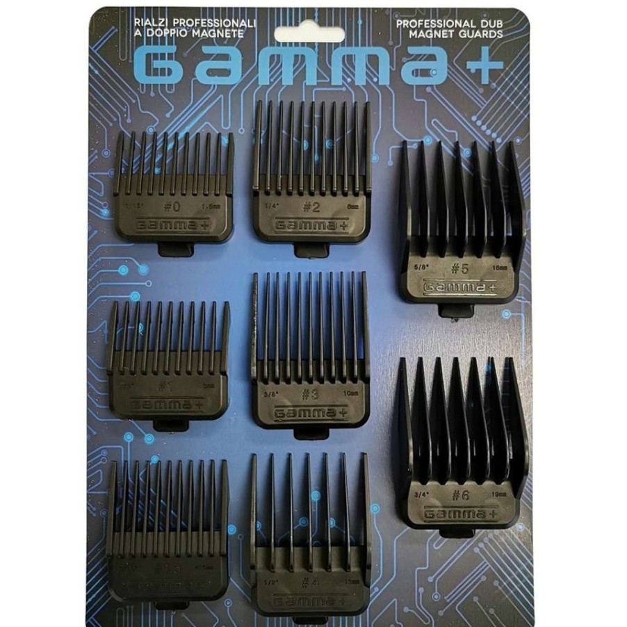 Parrucchiere - Barber Gammapiù | Gammapiu Rialzi Professionali Per Tosatrice A Doppio Magnete Set Da 8 Pz