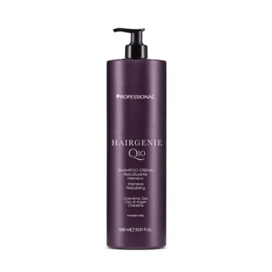 Capelli Professional | Professional Hairgenie Q10 Shampoo Ristrutturante Intensivo 1000 Ml