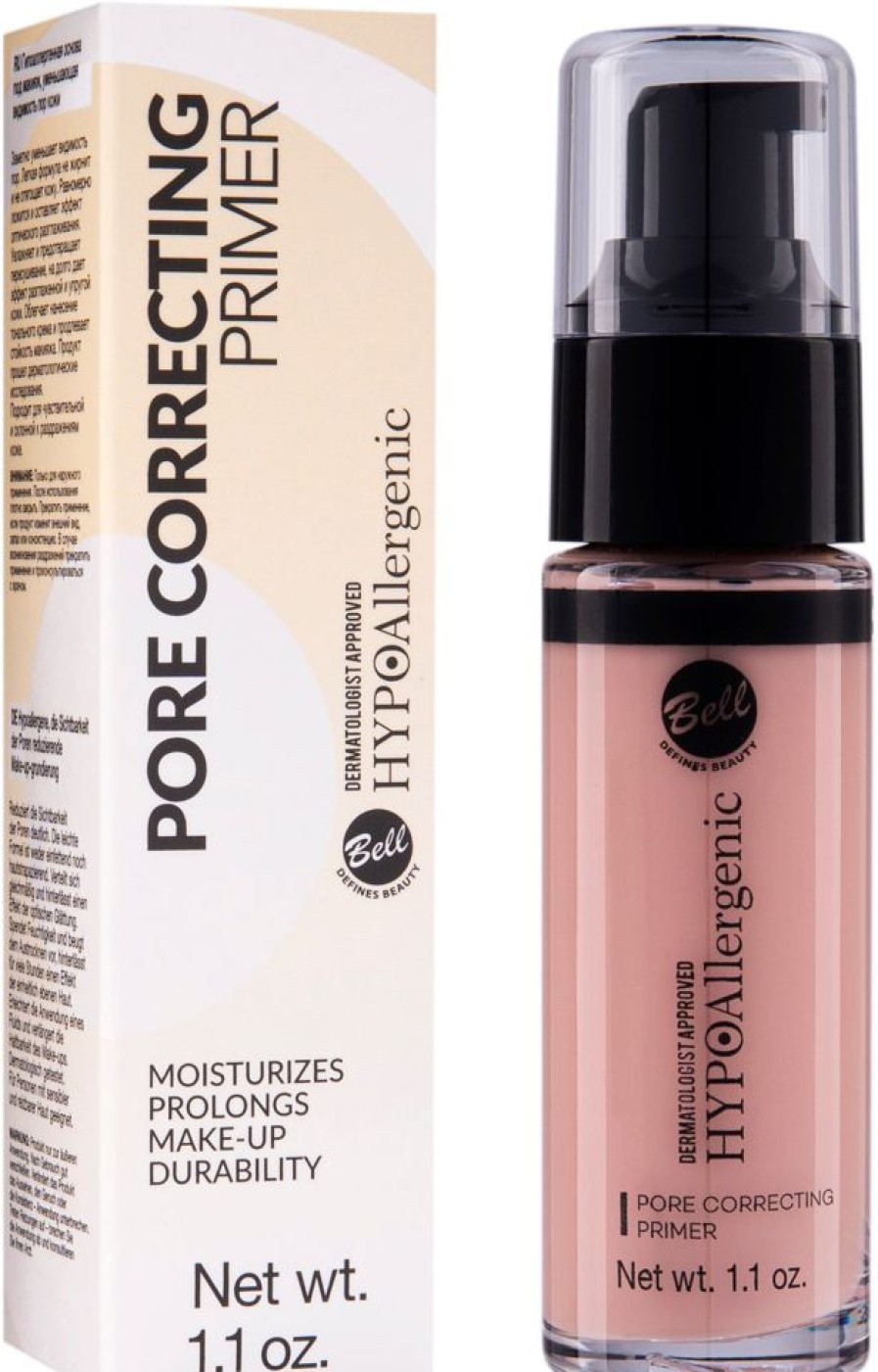 Make Up Bell HypoAllergenic Primer | Hypoallergenic Pore Correcting Primer Correttore Pori Dilatati 30 Gr