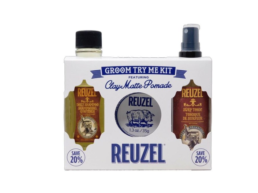 Capelli Reuzel | Reuzel Clay Matte Try Me Kit