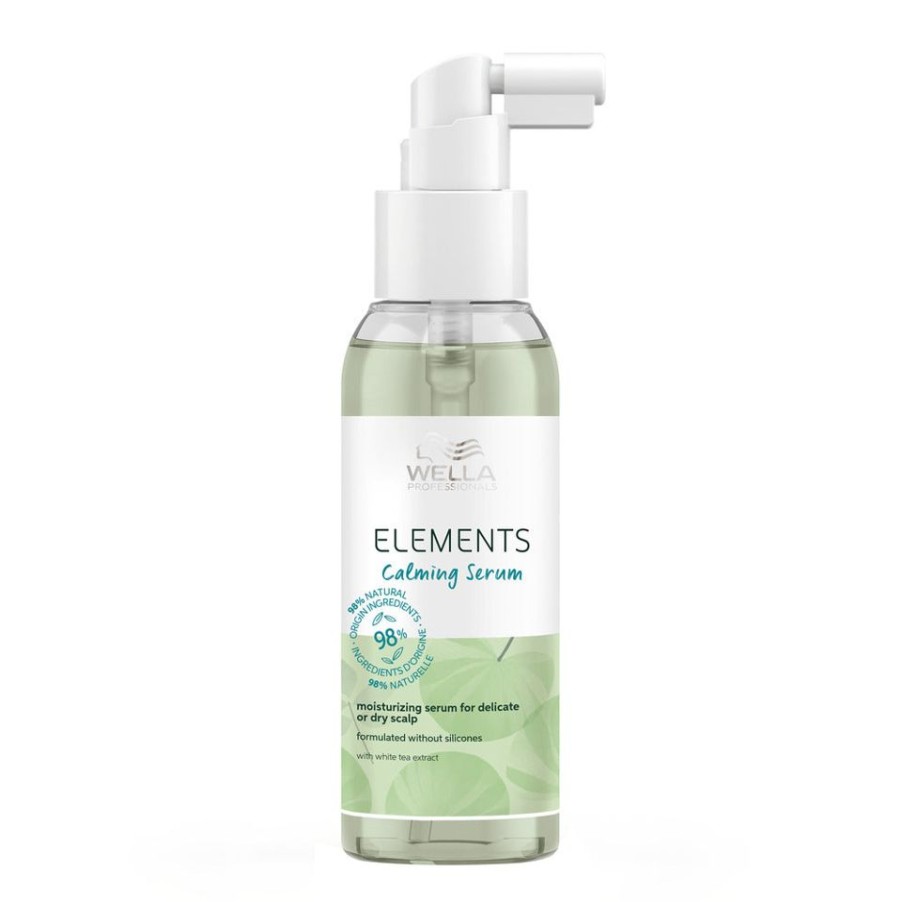 Capelli Wella Professional | Wella Elements Calming Serum Idratante Per Cute E Capelli Secchi O Delicati 100 Ml