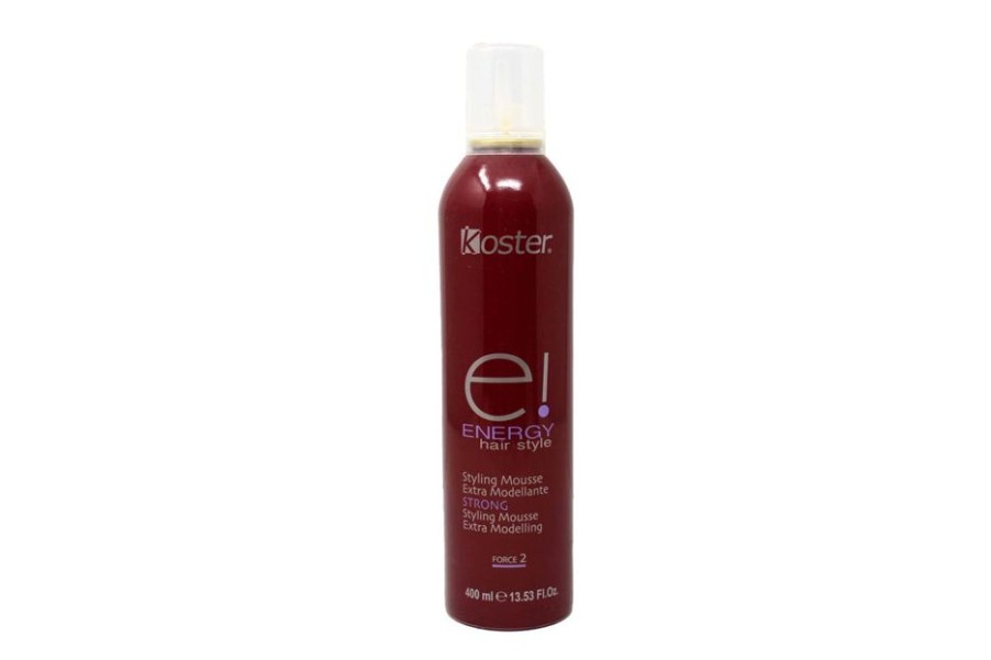 Capelli Koster | Koster Energy Schiuma Per Capelli Tenuta Strong 400 Ml