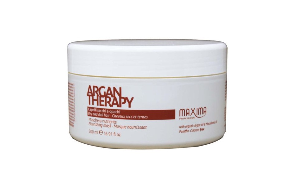 Capelli Maxima Professional | Maxima Argan Therapy Maschera Nutriente Per Capelli Secchi E Opachi 500 Ml