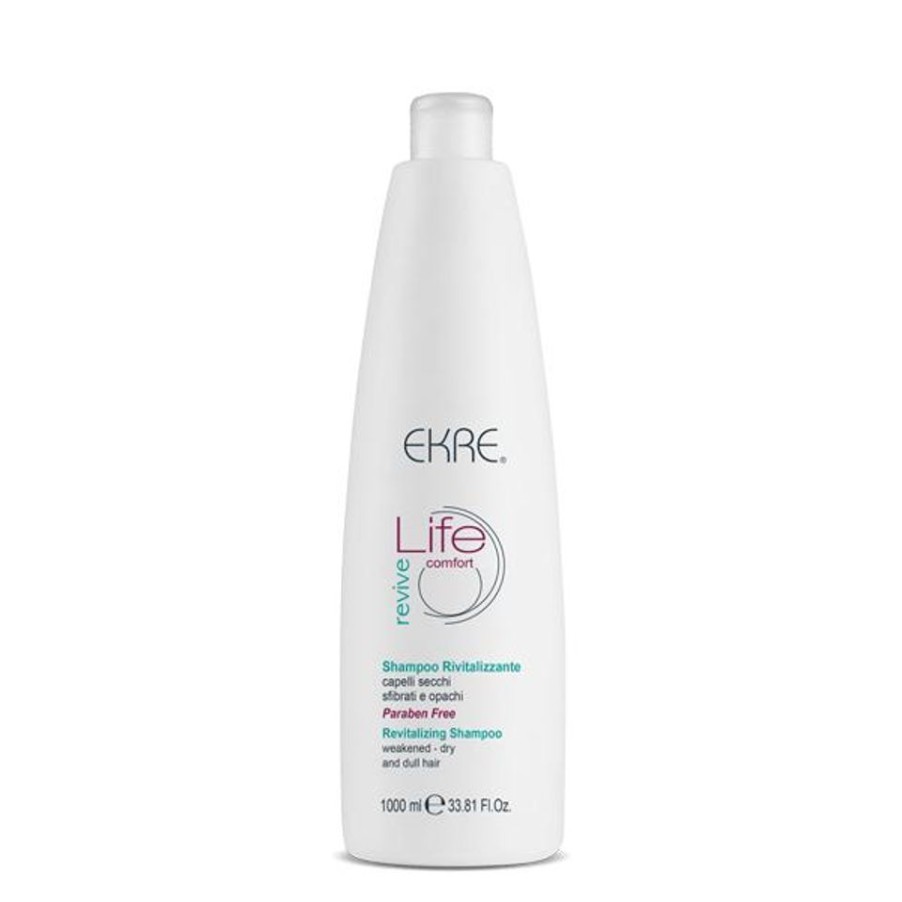 Capelli Ekre | Ekre Life Comfort Revive Shampoo Rivitalizzante Per Capelli Secchi E Sfibrati 1000 Ml