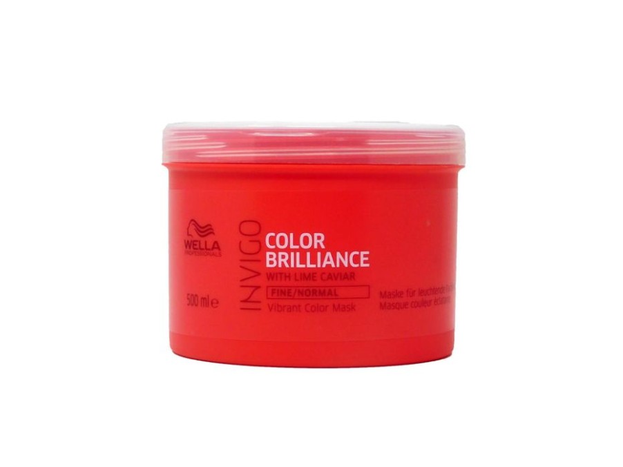 Capelli Wella Professional | Wella Invigo Color Brilliance Maschera Per Capelli Fini 500 Ml