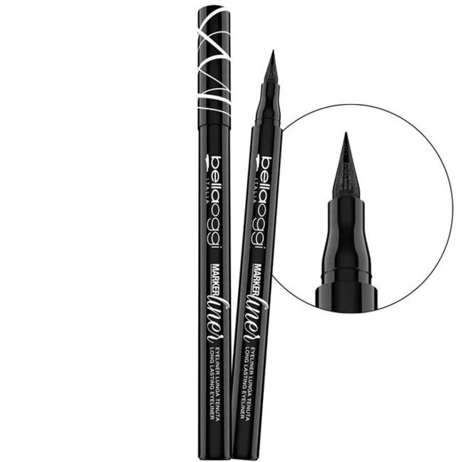 Make Up BellaOggi Italia Eye Liner | Bellaoggi Marker Eyeliner Lunga Durata Extreme Black