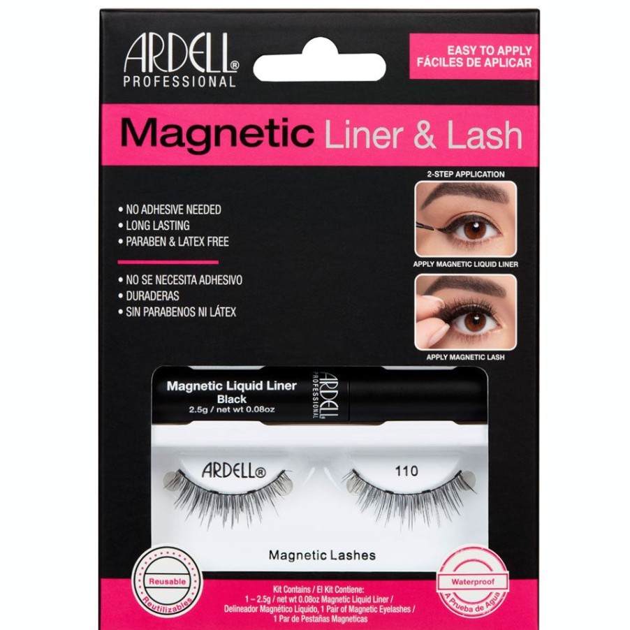 Make Up Ardell Eye Liner | Ardell Kit Ciglia Magnetic 110 + Eyeliner Liquido Magnetic Ref.64922