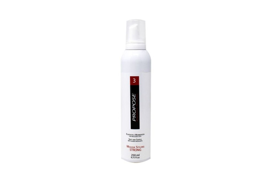 Capelli Lindenberg Propose | Propose Schiuma Per Capelli Tenuta Strong 250 Ml