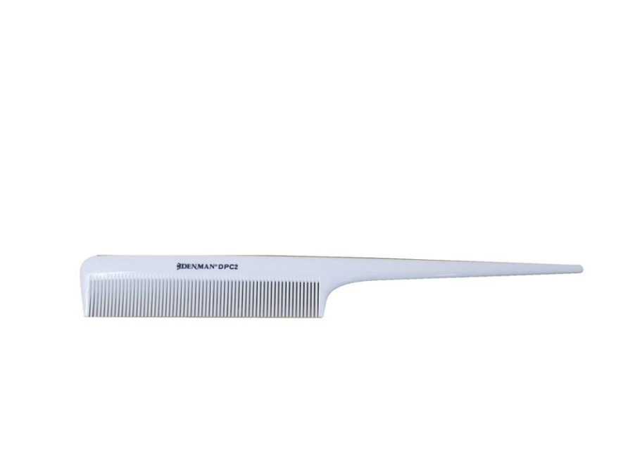 Parrucchiere - Barber Denman | Denman Pettine Coda Bianco Dpc2