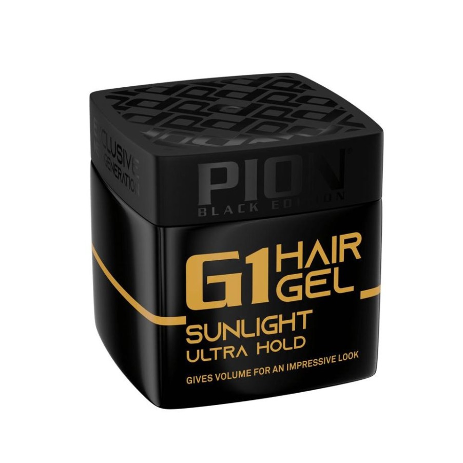 Capelli Pion | Pion Black Edition G4 Sunlight Gel Per Capelli Tenuta Extra Forte 320 Ml