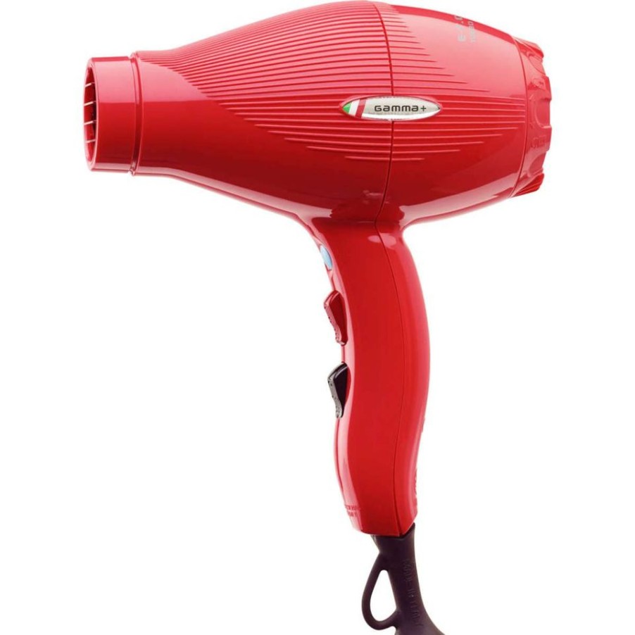 Parrucchiere - Barber Gammapiù | Gammapiu E-T.C Light Asciugacapelli Professionale 2100 W Colore Rosso Marrakech