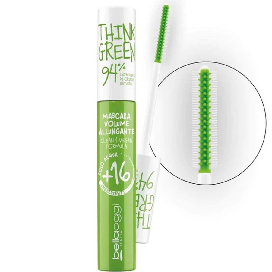 Make Up BellaOggi Italia Mascara | Bellaoggi Think Green Mascara Volume Allungante