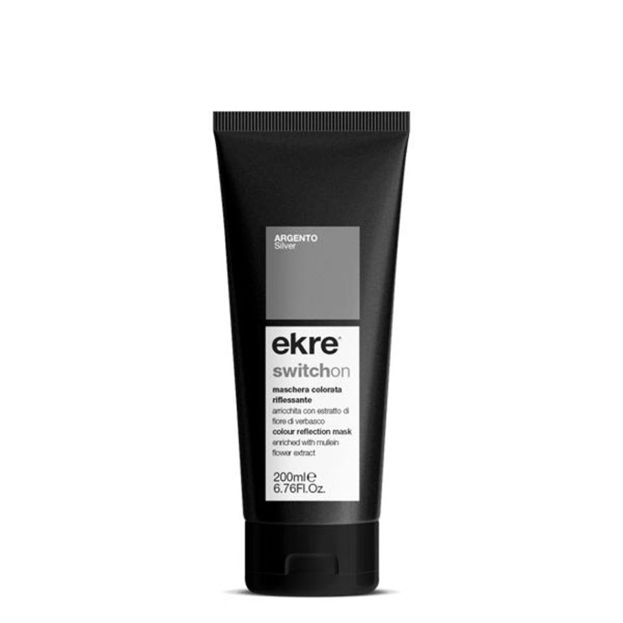 Capelli Ekre | Ekre Switchon Maschera Colorata Riflessante Argento 200 Ml