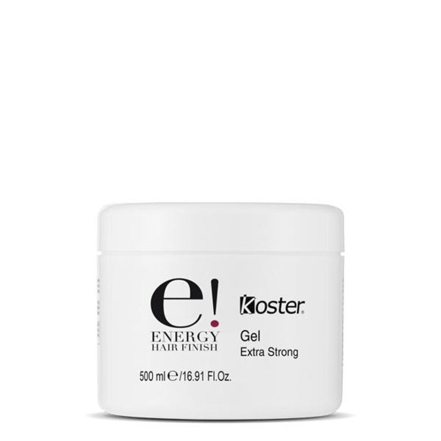 Capelli Koster | Koster Energy Hair Finish Gel Per Capelli Tenuta Extra Forte 500 Ml