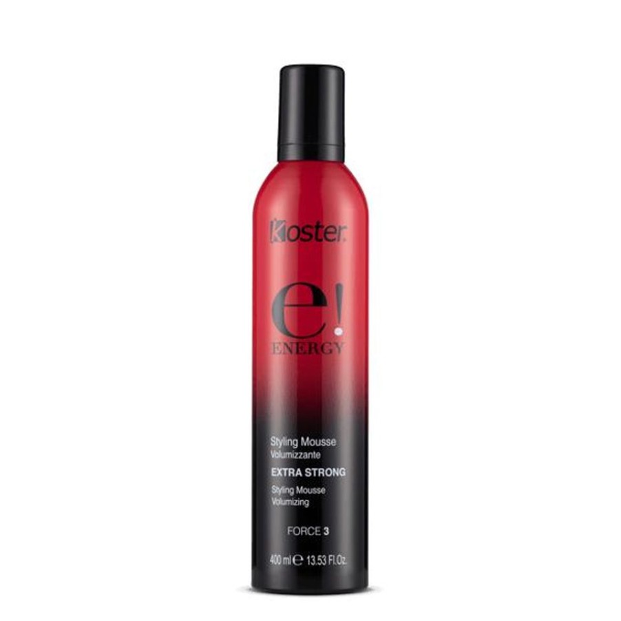 Capelli Koster | Koster Energy Schiuma Volumizzante Per Capelli Extra Strong 400 Ml