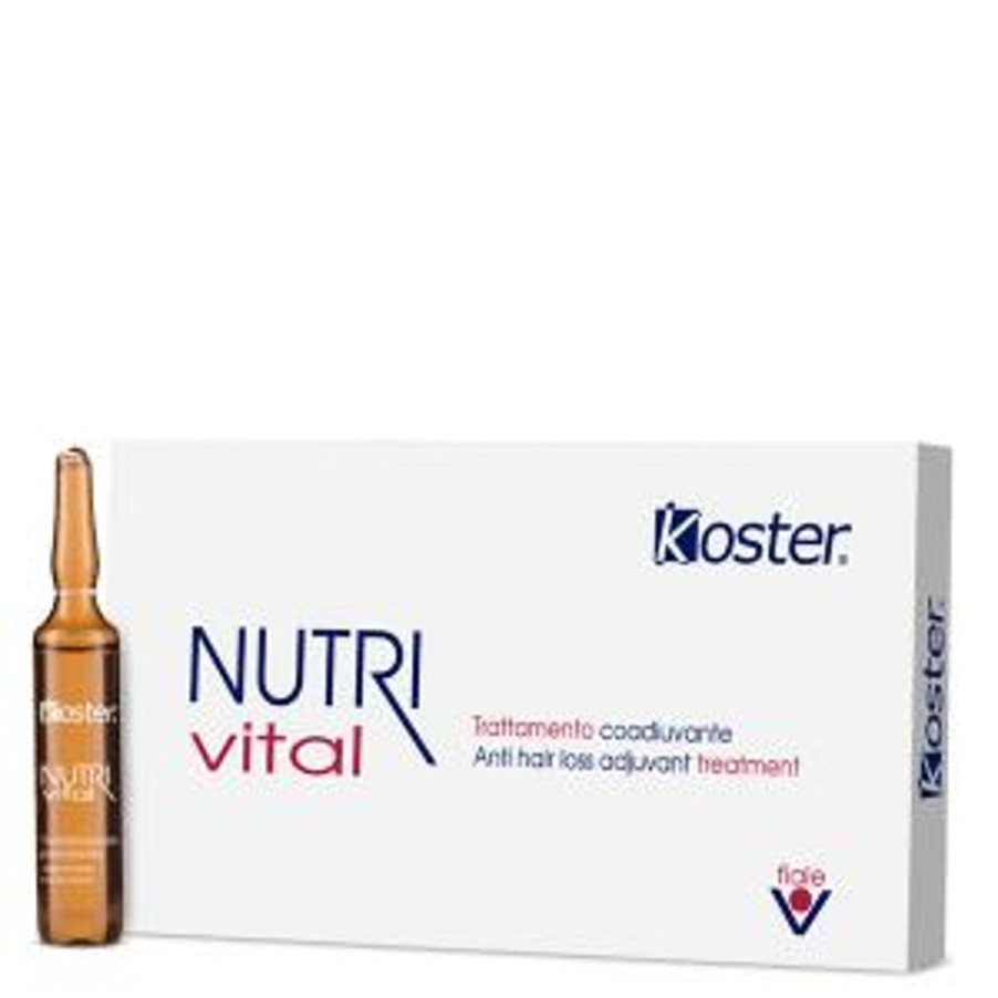 Capelli Koster | Koster Nutri Vital Trattamento Coadiuvante Anticaduta 10 Fiale Da 8 Ml