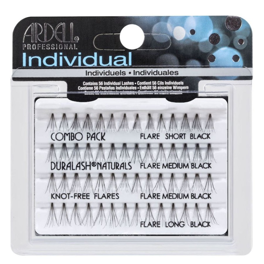 Make Up Ardell Ciglia Finte | Ardell Ciglia Individuals Combo Black Senza Nodo