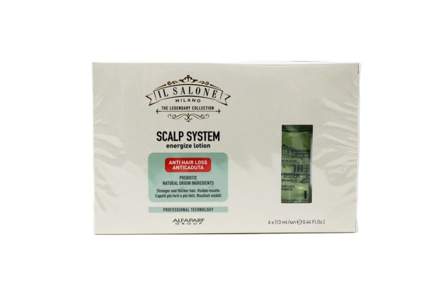 Capelli Alfaparf Il Salone Milano | Alfaparf Il Salone Milano Scalp System Energize Lotion Trattamento Anticaduta 6 Fiale Da 13 Ml