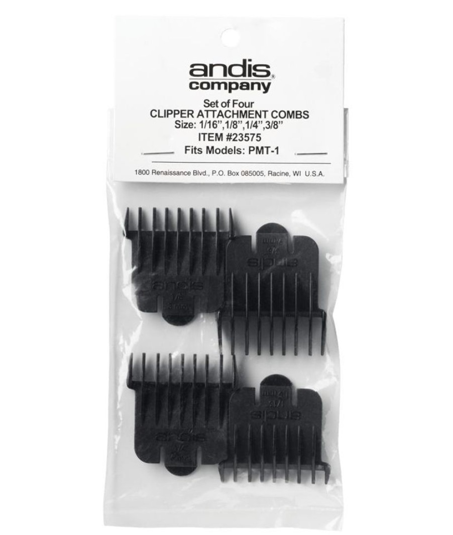 Parrucchiere - Barber Andis | Andis Set 4 Rialzi Modello Pmt-1 A Scatto Per Tosatrice