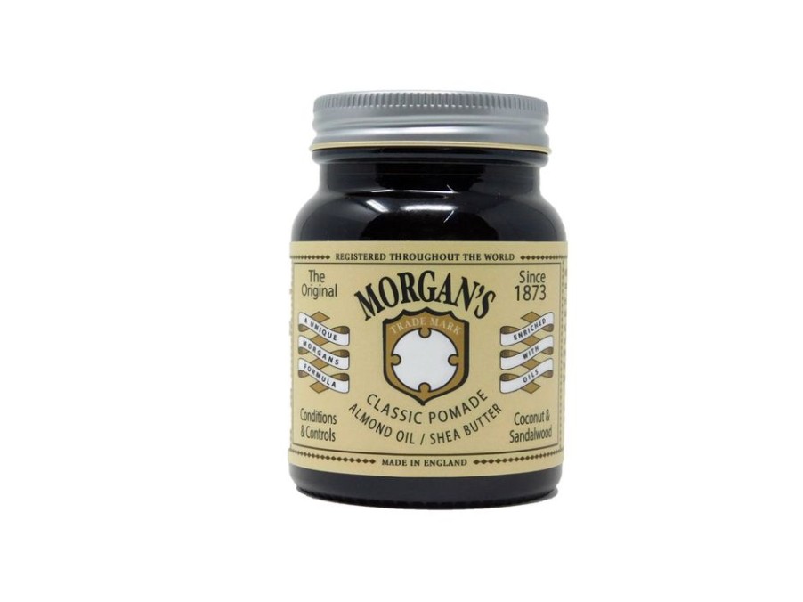 Capelli Morgan's | Morgan'S Classic Pomade Almond Oil Pomata Per Capelli 100 Gr