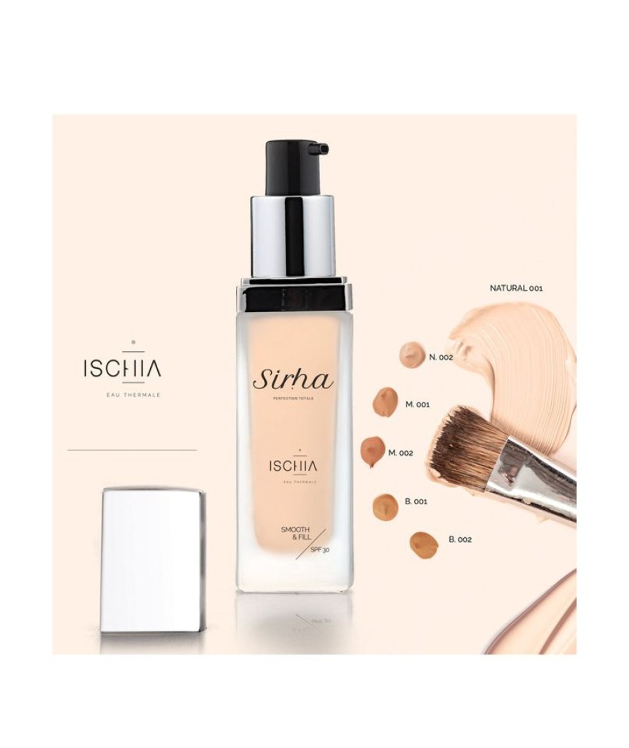 Make Up Ischia Eau Thermale Fondotinta | Ischia Eau Thermale Sirha Oxy'N Fill Fondotinta Fluido 30 Ml