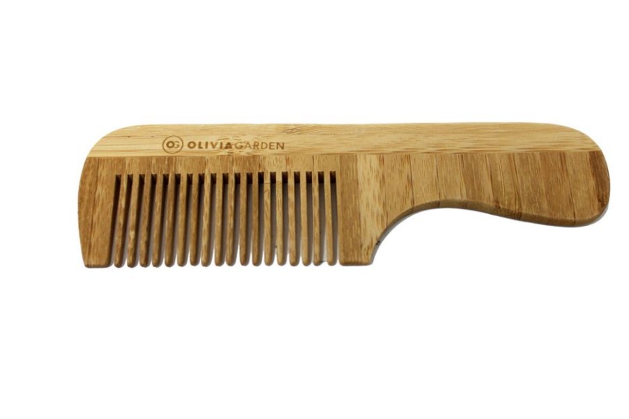 Parrucchiere - Barber Olivia Garden | Olivia Garden Bamboo Touch Pettine Con Manico Id1052