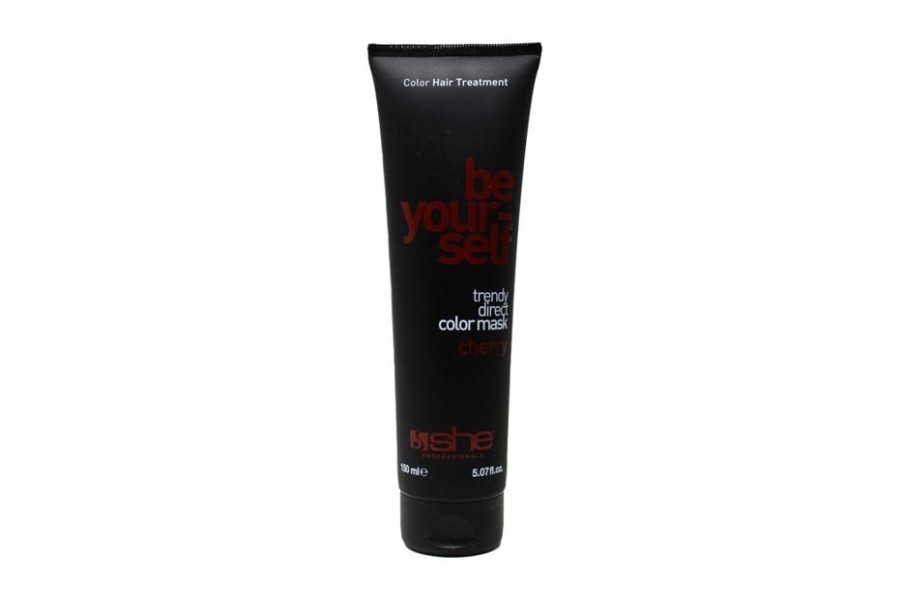 Capelli She Professional | She Professional Be Your Self Maschera Tonalizzante E Ristrutturante Per Capelli Colore Cherry 150 Ml