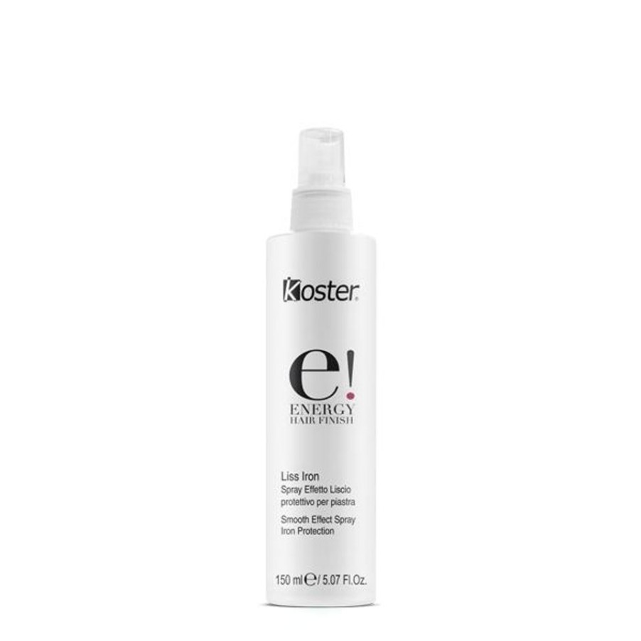 Capelli Koster | Koster Energy Liss Iron Spray Protettivo Per Capelli Effetto Liscio 150 Ml