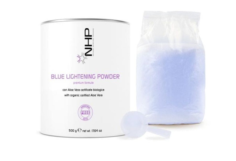 Capelli NHP | Nhp Polvere Decolorante Senza Ammoniaca - Blue Lightening Powder 500 Gr