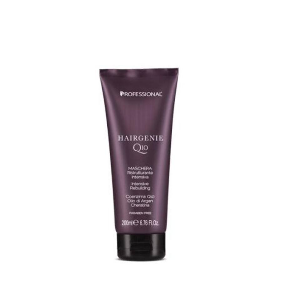 Capelli Professional | Professional Hairgenie Q10 Maschera Ristrutturante Intensiva 200 Ml