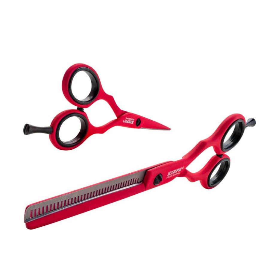 Parrucchiere - Barber Kiepe | Kiepe Professional Kit Forbici Da Taglio E Forbici Per Sfoltire Pink 5,5