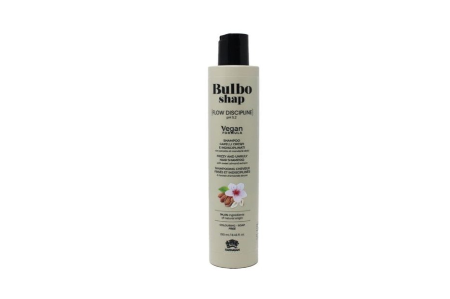 Capelli Farmagan | Farmagan Bulbo Shap Formula Vegan Flow Discipline Shampoo Per Capelli Crespi E Indisciplinati 250 Ml