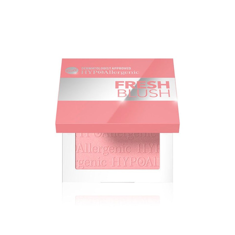 Make Up Bell HypoAllergenic Fard & Terra | Hypoallergenic Fresh Blush Fard 01 Golden Peach