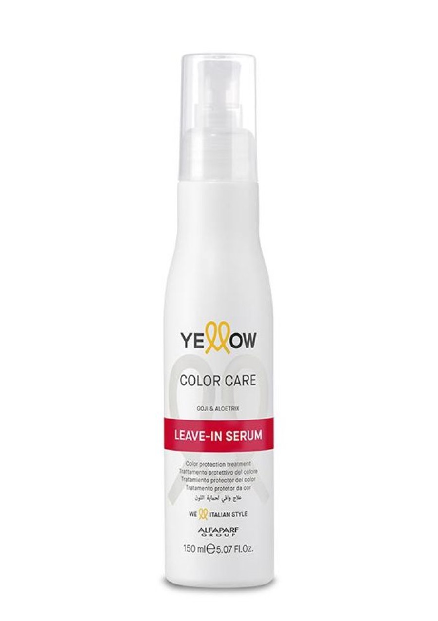 Capelli Alfaparf Yellow | Alfaparf Yellow Color Care Leave In Serum Trattamento Protettivo Del Colore Per Capelli 150 Ml