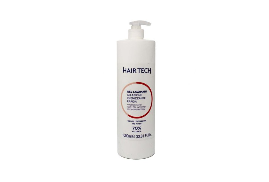 Parrucchiere - Barber Hair Tech | Hair Tech Gel Lavamani Ad Azione Igienizzante Rapida 1000 Ml