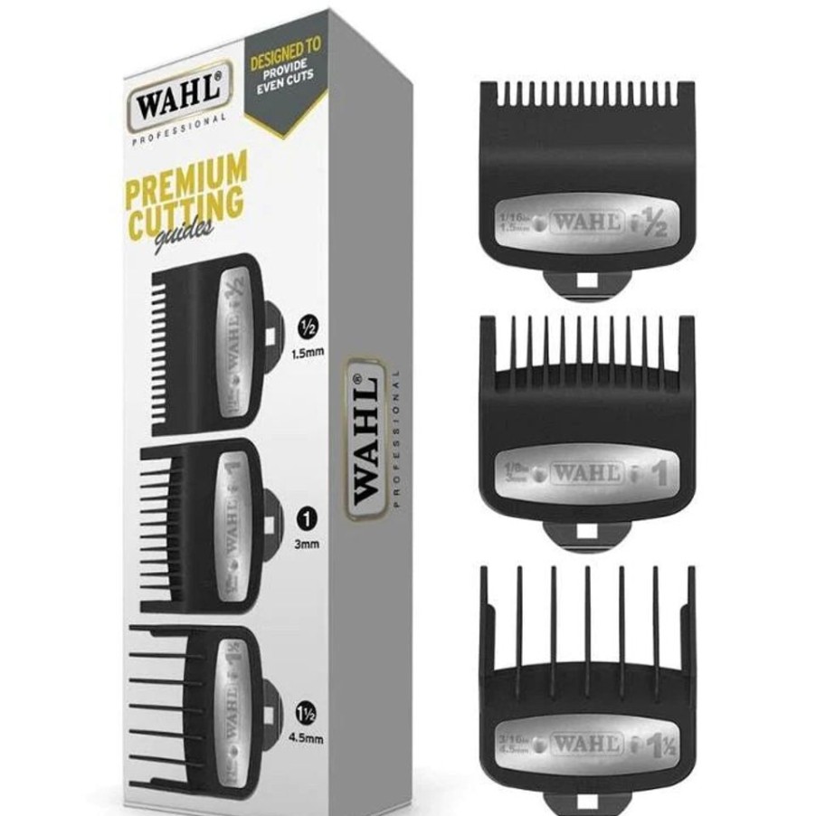 Parrucchiere - Barber Wahl | Wahl Premium Cutting 3 Rialzi 1,5 Mm 3 Mm 4,5 Mm