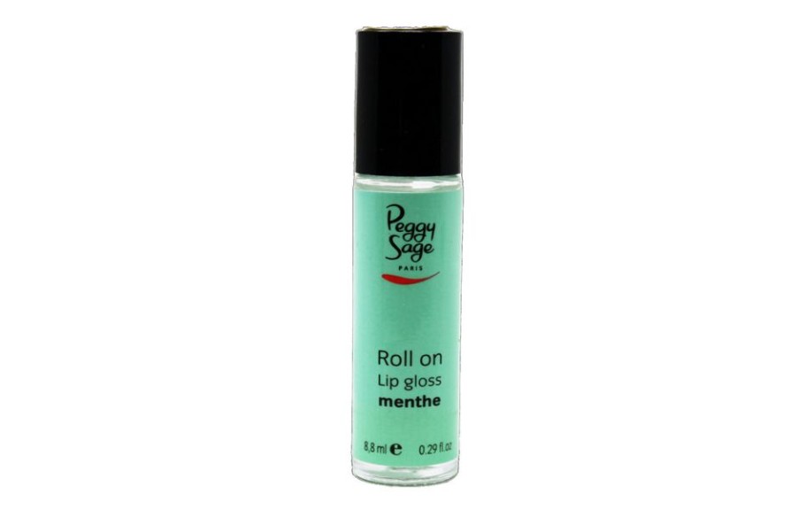 Make Up Peggy Sage Gloss | Peggy Sage Roll-On Lip Gloss Menthe 8,8 Ml