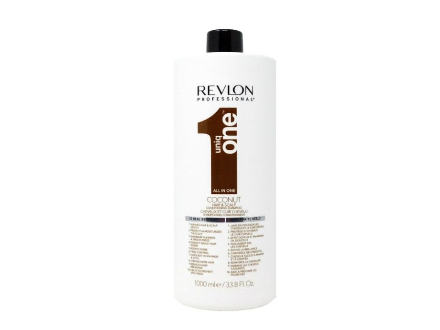 Capelli Revlon Professional | Revlon Professional Uniq One Shampoo Condizionante Coconut 1000 Ml