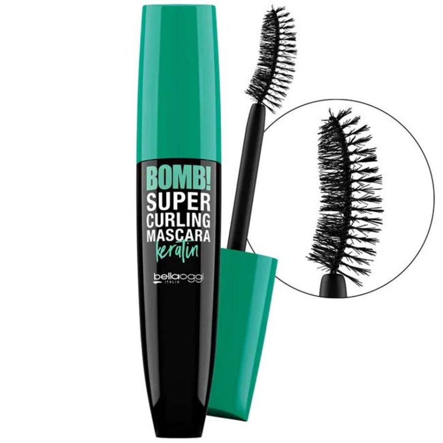 Make Up BellaOggi Italia Mascara | Bellaoggi Mascara Bomb Super Curling Volume Real Black